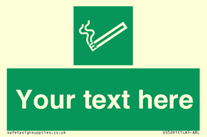 Custom E-Cigarettes/Vaping Permited Sign